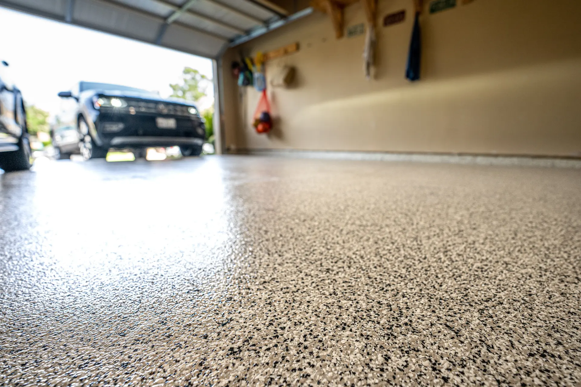 Full Garage Floor Epoxy Coating